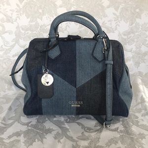 Denim Guess purse